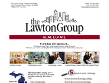 Tablet Screenshot of lawtongroup.com